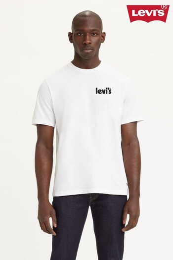Levi's® Cream Oversized Poster T-Shirt (558965) | £13.50