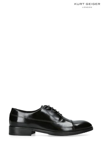 Kurt Geiger London Hunter Oxford Black Shoes (559063) | £199