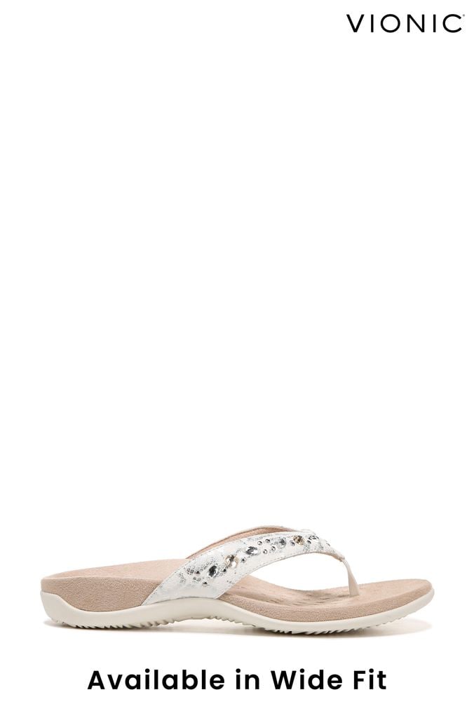 White wide width sandals outlet