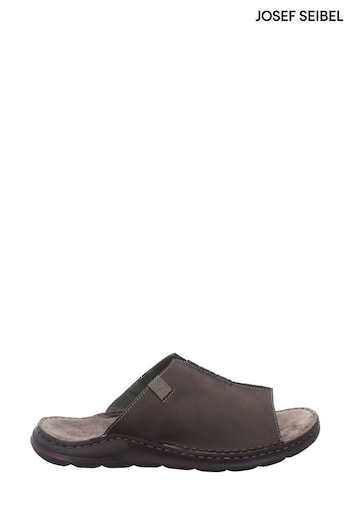 Josef Seibel Maverick Brown Mule Sandals BROOKS (559894) | £85
