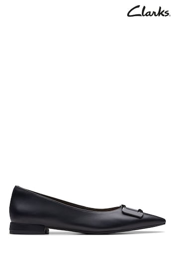 Clarks Black Leather Sensa 15 Lux Shoes (559921) | £80