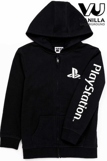 Vanilla Underground Black Playstation Boys Hoodie (559997) | £20