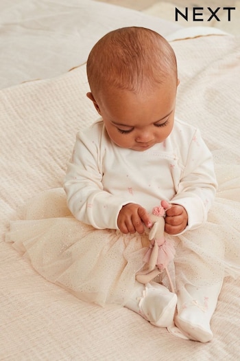 Pink Tutu Baby Sleepsuit (0mths-3yrs) (560108) | £14 - £16