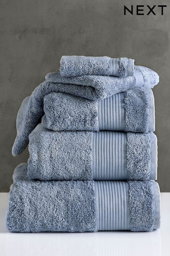 Blue Slate Egyptian Cotton Towel (560268) | £5 - £26