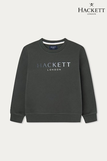 Hackett London Kids Green Sweat Top (560340) | £55