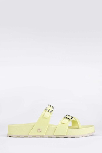 Zaxy Green Smart Slide Zest Sandals (560622) | £22