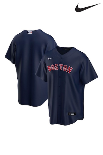 Nike Navy Blue Boston Red Sox Official Replica Alternate Jersey (560684) | £95