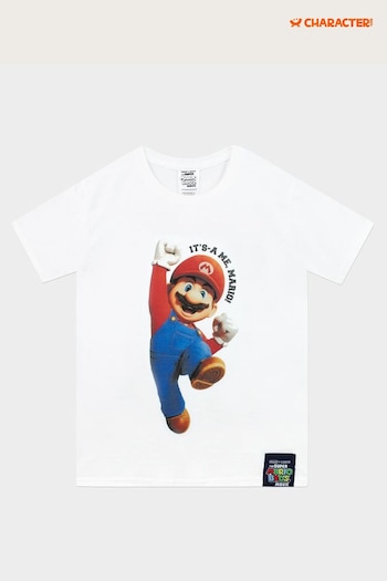 Character Super Mario White T-Shirt (561258) | £17