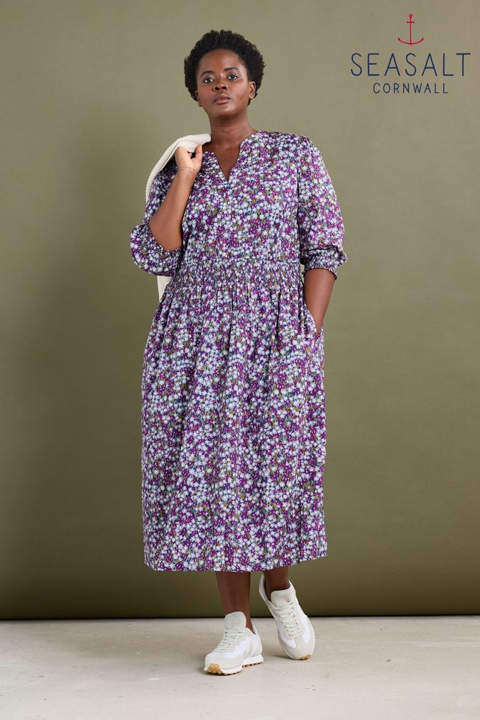 Buy Women s Purple Seasalt Cornwall Dresses Online Next UK