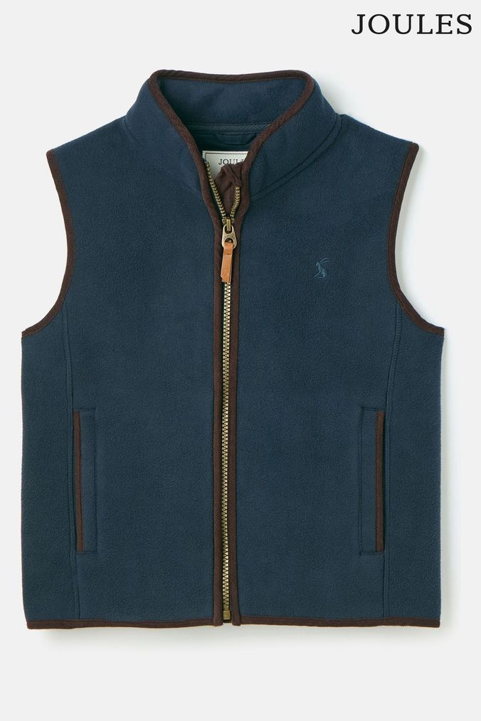 Boys Blue Gilets Hooded Padded Blue Gilets Next UK