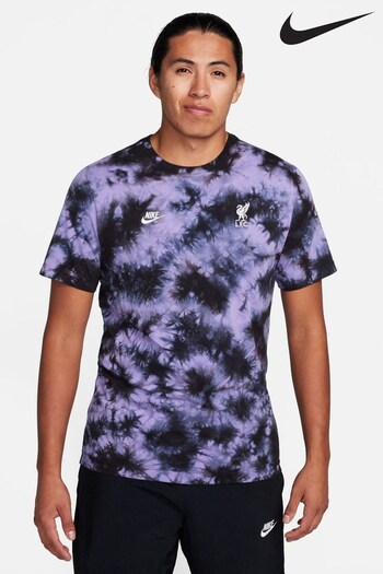 Nike Purple Liverpool FC Club Essential T-Shirt (562613) | £28