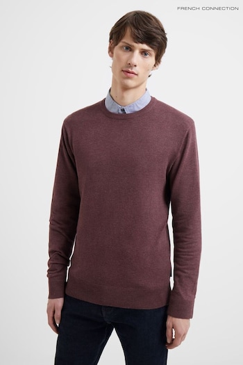 French Connection Purple Marl Crew Neck Knit (562692) | £35