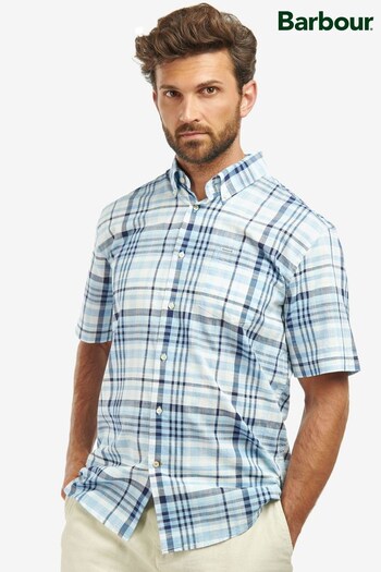 Barbour® Blue Hartley Regular fit Cotton Shirt (563219) | £60
