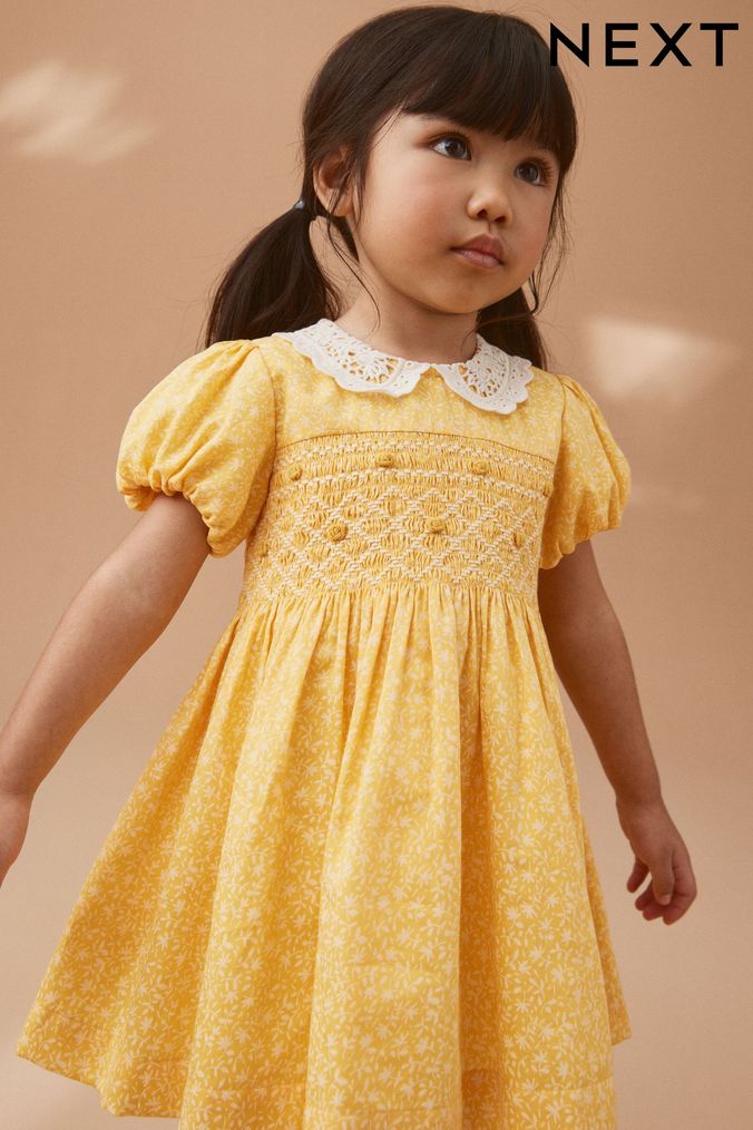 Yellow easter dresses for infants online