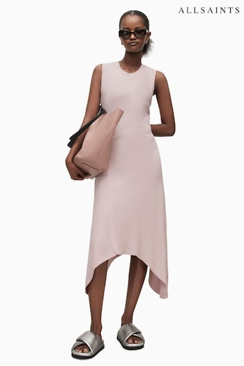AllSaints Pink Gia Dress (563384) | £99