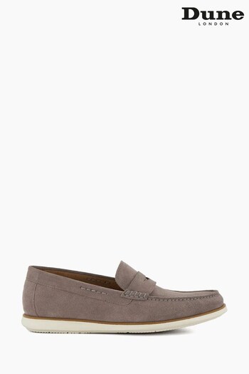 Dune London Grey Berkly Sole Loafers (563483) | £100