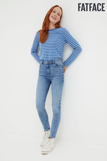 FatFace Blue Harlow Highwaist Skinny Jeans (563760) | £49.50
