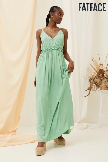 FatFace Green Maxi Dress (563876) | £98