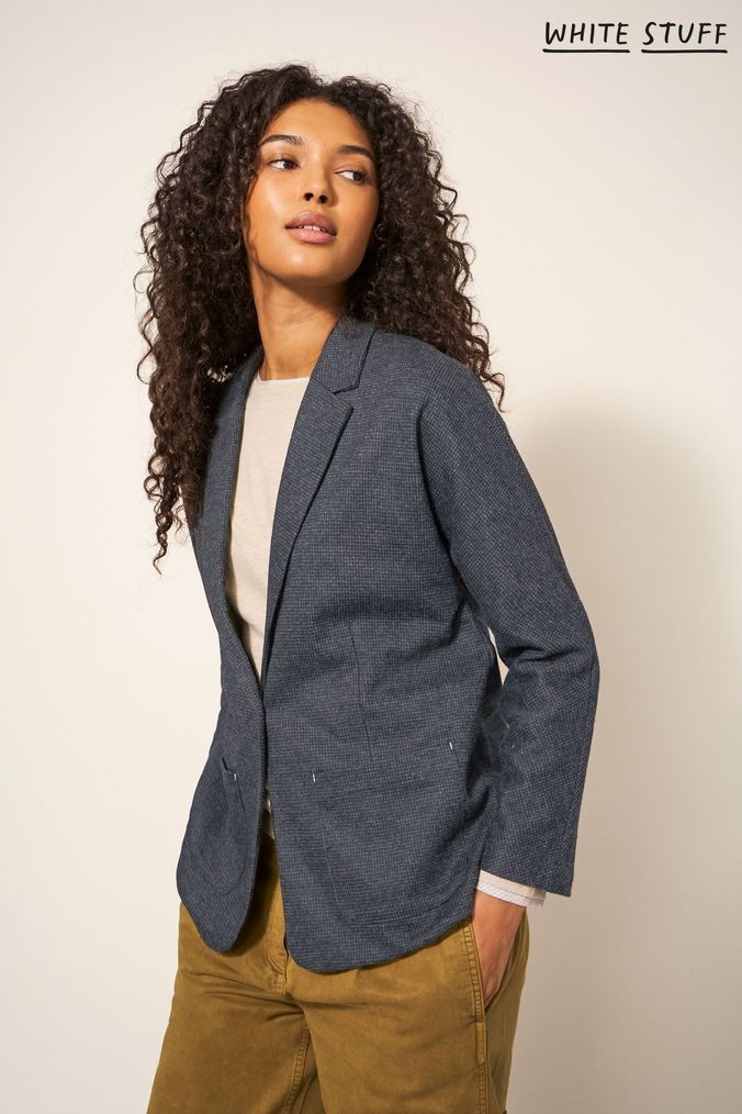 Grey jersey blazer womens uk outlet