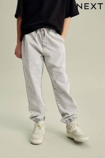 Grey Lightweight Summer Beach Zip-Up Jeans (3-16yrs) (564505) | £13 - £18