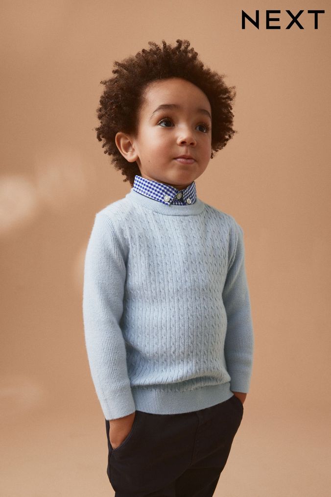Baby boy clearance roll neck jumper