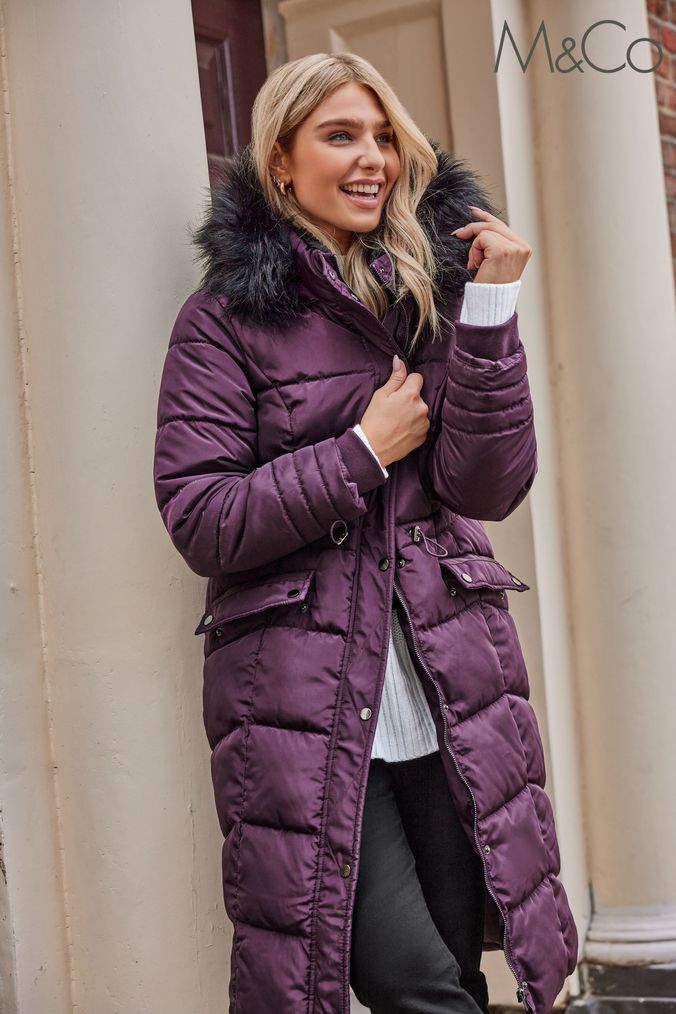 Purple discount parkas ladies