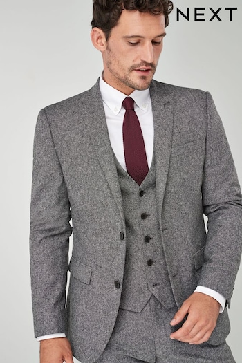 Grey Wool Donegal Suit Jacket (565623) | £110