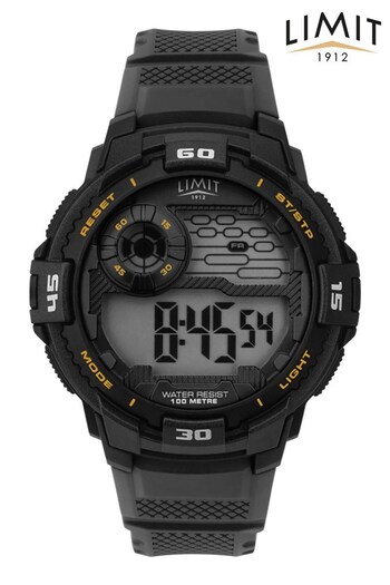 Limit Men’s Digital Active Black Watch (565680) | £20
