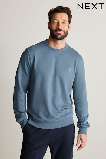 Blue Lightweight Crew Neck Sweatshirt (566108) | £20