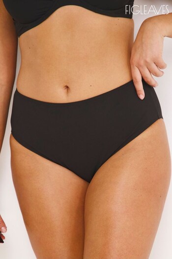 Figleaves Icon Shaping Black Bikini Bottom (566669) | £25