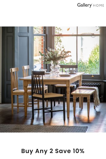Gallery Home Natural Leroy Extending Dining Table (566944) | £1,020