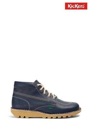 Kickers Blue Kick Hi Shoes (567078) | £95