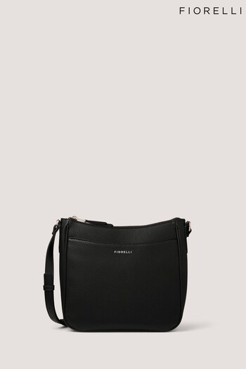 Fiorelli Rita Cross-Body Plain Black Bag (568313) | £65