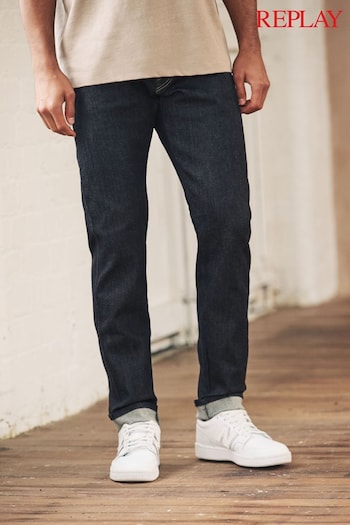 Replay Dark Blue Slim Fit Anbass Jeans (568514) | £160