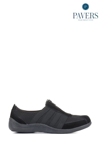 Pavers Ladies Casual Zip Up Trainers (568928) | £38
