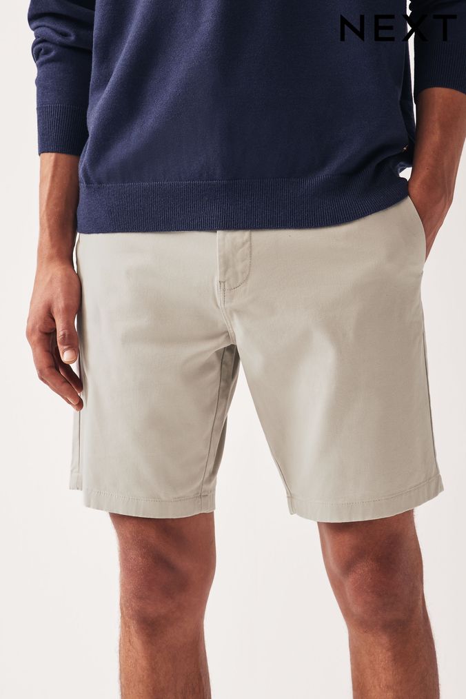 Men s Chino Shorts Stretch Chino Shorts Next UK