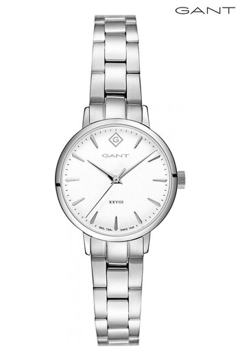 Gant Park Avenue 28 Silver and White Stainless Steel Quartz Watch (569402) | £140