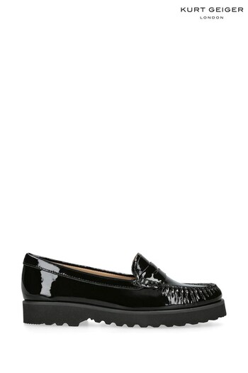 Kurt Geiger London Holland Black Loafer Shoes (569480) | £149