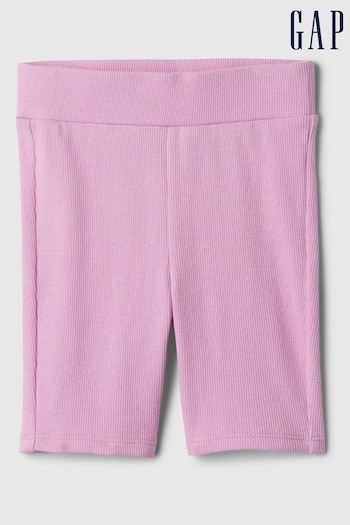 Gap Pink Knit Cycling Jack Shorts (Newborn-5yrs) (569490) | £6