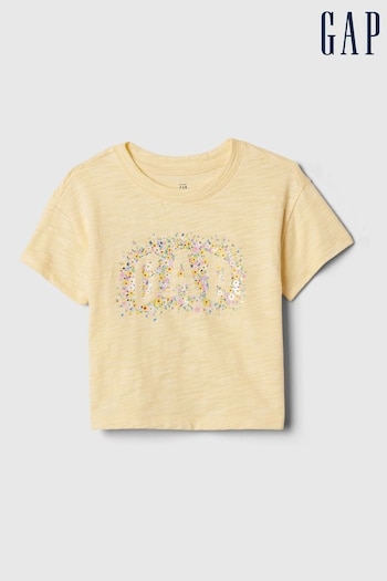 Gap Yellow Arch Logo Graphic Short Sleeve Crew Neck Baby T-Shirt (Newborn-5yrs) (569545) | £10