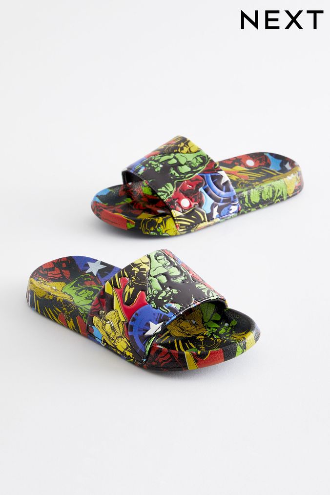 Vans slides online for girls