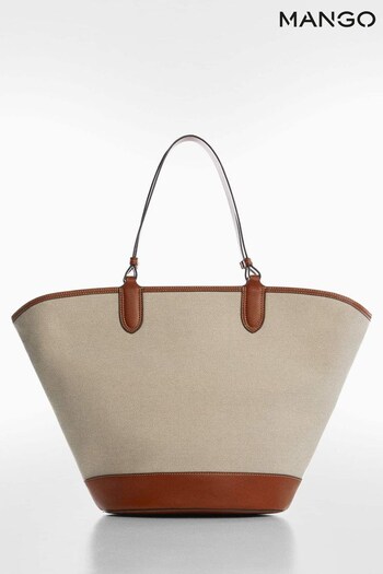Mango Brown Combined Shopper Bag (569784) | £60
