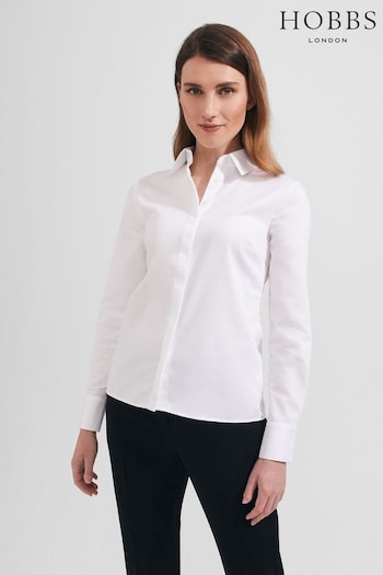 Hobbs Victoria White Shirt (569861) | £75
