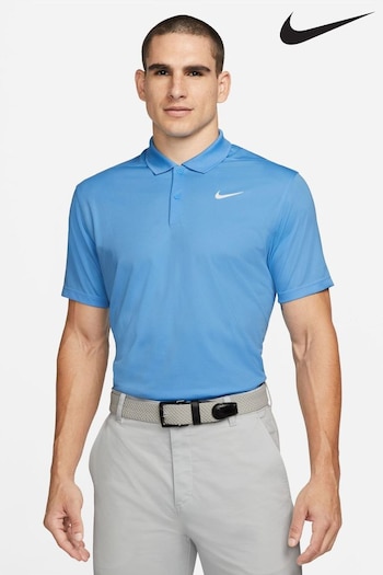 Nike cheap Blue Dri-FIT Victory Golf Polo Shirt (570234) | £40