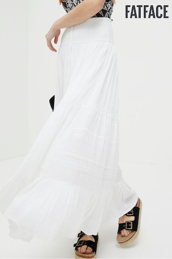 FatFace Natural Rhea Beach Maxi Skirt (570514) | £55