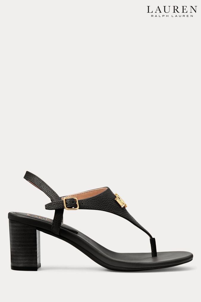 Ralph lauren block heels clearance