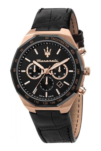 Maserati Gents Stile Black Watch (570666) | £309