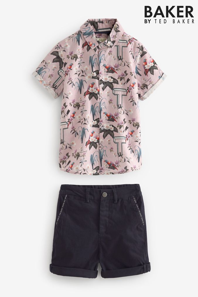 Buy 13 14 Years Purple Floral Cotton Mix Linen Childrenswear