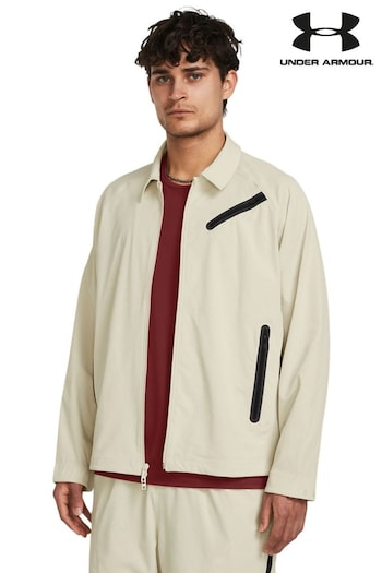 Under Nvy Armour Cream Unstoppable Airvent Jacket (571032) | £115