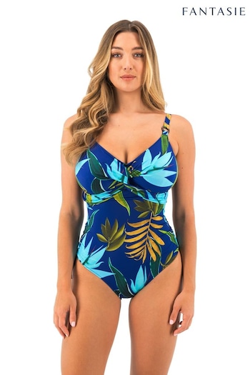 Fantasie Pichola Underwi Twist Front Swimsuit With Adjustable Leg (571587) | £92